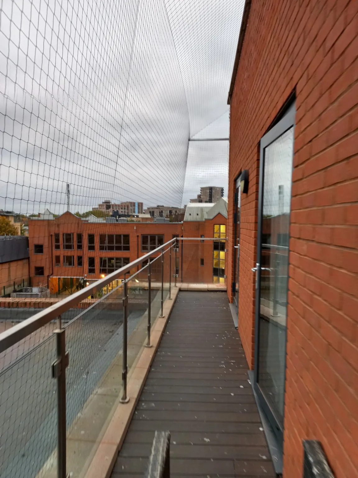Raised Walkway Netting