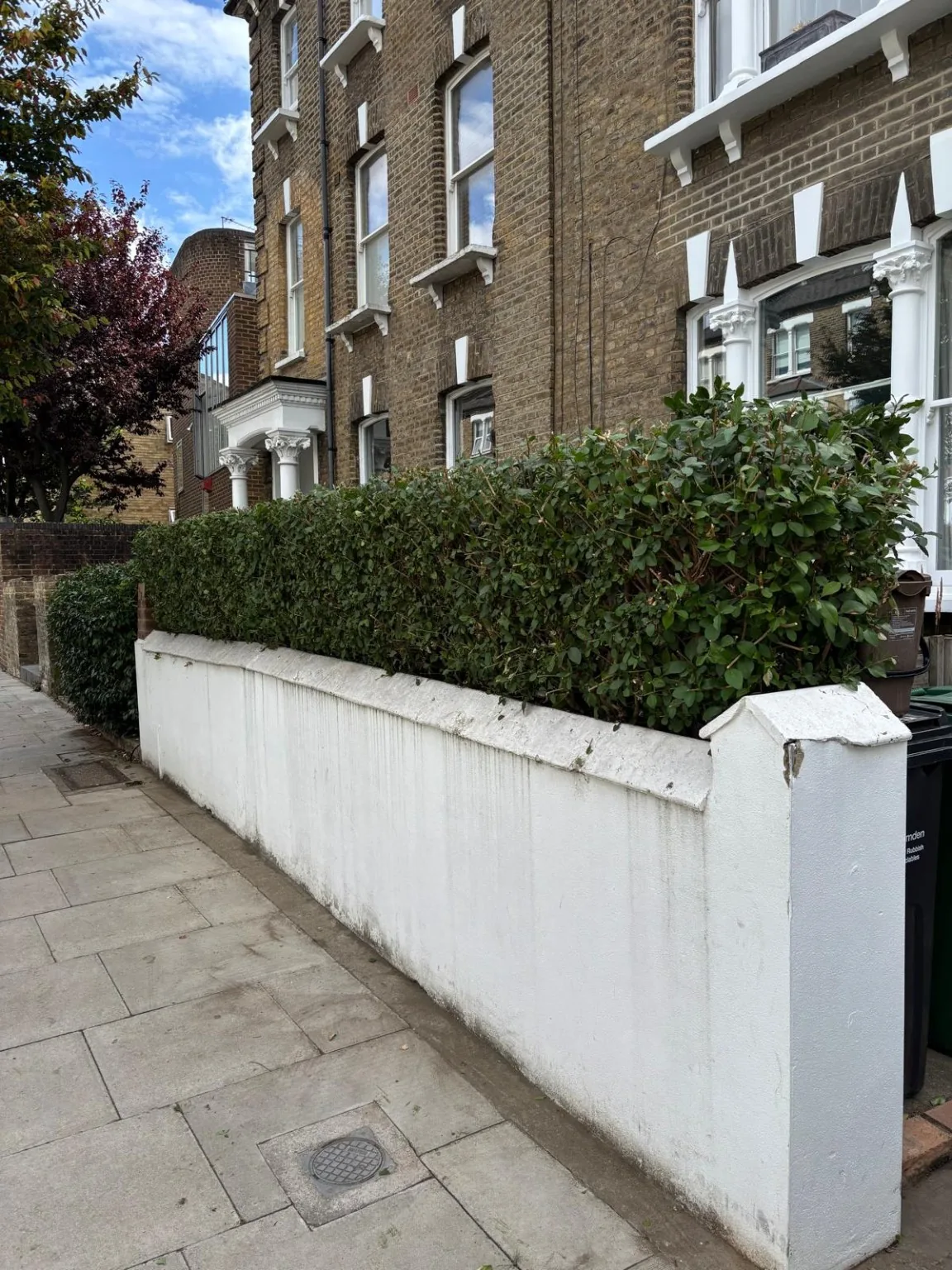 Boundary Hedge Maintenance after