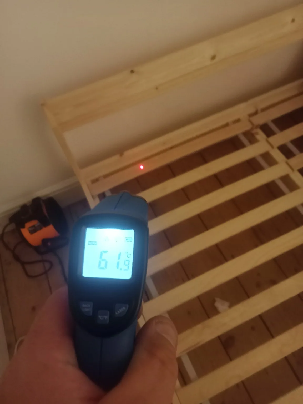 Heat treatment temperature monitoring